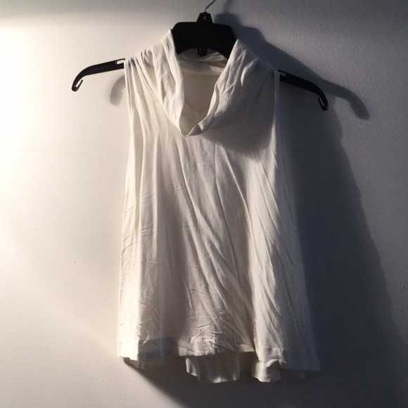 Free People Tops - Free people cream mock neck back top